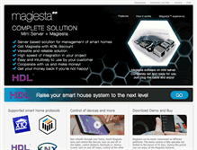 Tablet Screenshot of magiesta.com